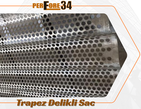 Trapez Delikli Sac