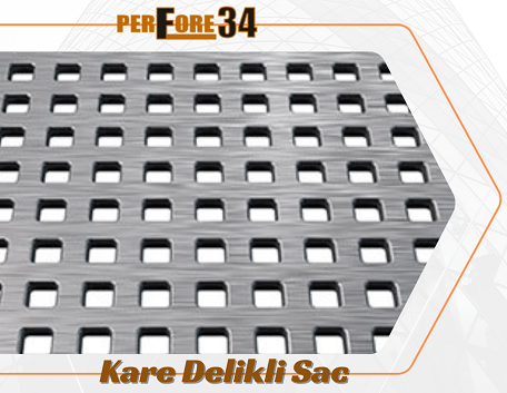 kare delikli sac istanbul